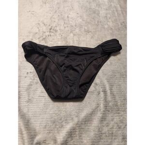 Victoria's Secret Black Scoop Swim Bottom Size M